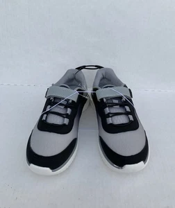 All In Motion Sz 2 Boys Grey Black Sneakers - Picture 1 of 6