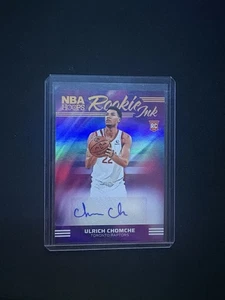 Ulrich Chomche 2024-25 Panini NBA Hoops RC Rookie Ink Auto #RI-CHO Raptors - Bild 1 von 2