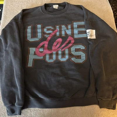 Vintage Benetton Women's usine Des fous Sweater Made in Italy Size L - Image 1 of 4