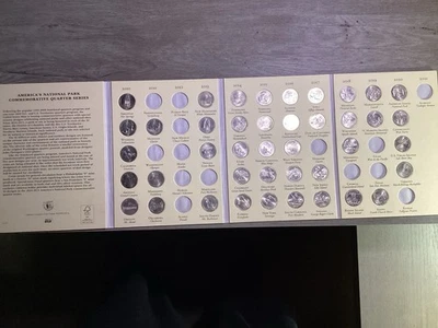 America's National Park Commemorarive Quarters (2010-2021) Partial Set 47 Coins - Image 1 of 4