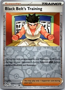 Black Belt's Training 096/131 - Prismatic Evolutions Reverse Holo - Picture 1 of 2