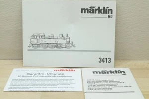 Ho Märklin 3413' Uso Descrizione per Locomotiva a Vapore 131 Ta Il SNCF - Imagen 1 de 4