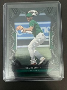 2022 Panini Chronilces Kevin Smith 1/1 Certified Rookie Card Oakland A's