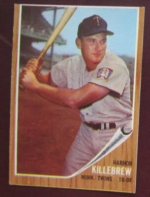 1962 Topps Harmon Killebrew (Minnesota Twins) #70 HOF EX - Image 1 of 2