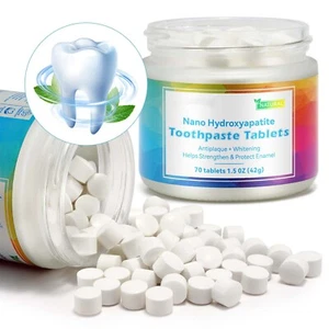 Toothpaste Tablets, Travel Nano Hydroxyapatite Healthy ,Oral Cavity - Picture 1 of 12