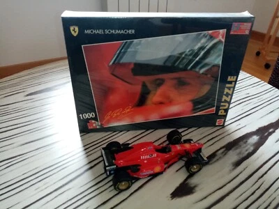 Puzzle più modellino schumacher ferrari - Immagine 1 di 4