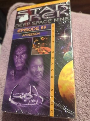 Star Trek: Deep Space Nine-Episode 89 -Accession (VHS,2000,NEW) Sealed  - Image 1 of 2