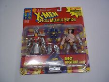 X-Men Special Metallic Edition Two Pack, Wolverine & Samurai Toy Biz 1994 