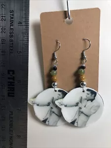 Elvis Presley, Earrings, Very Lightweight, By Gary Clark, Free Shipping - Picture 1 of 2