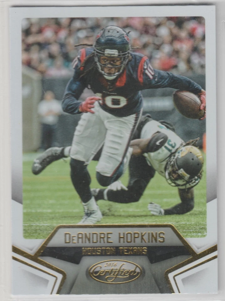 2016 Certified #64 DeAndre Hopkins Houston Texans Clemson Tigers - Image 1 of 1