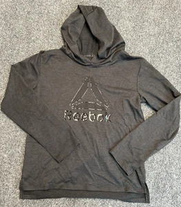 Reebok Boys 7/8 Medium Pullover Hoodie Swoosh - Picture 1 of 5