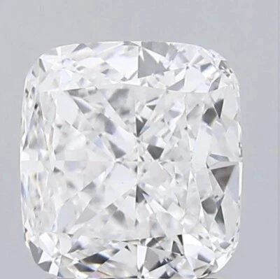 3.02 Carat Cushion Cut IGI Certified Loose Diamond Lab Created Grown F SI1 - Image 1 of 4