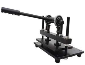 Manual Leather Cutting Machine 6.3" X 11.8" Plate Metal Press Cutter 3300lbs - Picture 1 of 20