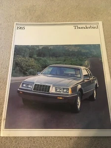 1985 Ford Thunderbird  Showroom Brochure - Picture 1 of 1