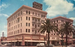 Merced CA "Hotel Tioga" Postkarte Kalifornien - Bild 1 von 2