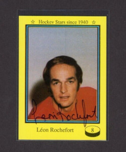 1992 Sport-Flash Autograph #8 Leon Rochefort