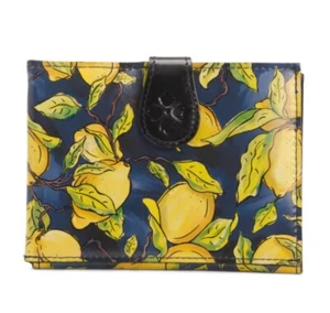 Neu mit Etikett $ 69 Patricia Nash Leder Reisepassetui Etui Geldbörse Limonenmuster RFID - Bild 1 von 2