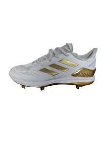 Adidas Adizero Pure Hustle 3 Elite Softball Cleats Women 11 White Gold IG7132 - Picture 1 of 6