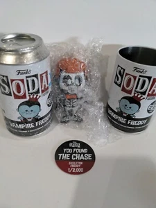 Funko Vinyl Soda Vampire Freddy Chase + Common Bundle Funko Shop Exc SHIPS FREE! - Picture 1 of 1