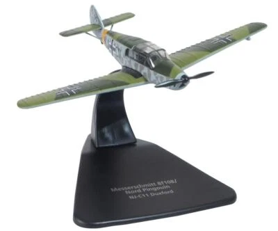 OXFORD DIECAST - Messerschmitt BF108 - North Penguin - NJ-C11 Duxford - 1/72 ... - Immagine 1 di 2