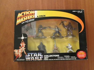 Kenner Action Masters Guerra de las Galaxias Juego de Coleccionistas Paquete de 6 NUEVO 1994 ESB Fett Foto 1 de 4