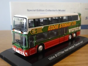 ATLAS OXFORD EDDIE STOBART VAN HOOL ASTROBEL VOLVO COACH BUS MODEL JV4122 1:76 - Picture 1 of 3