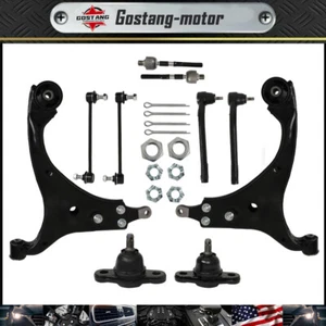 For 2007-2012 Hyundai Elantra With Sway Bar Link Front Lower Control Arm Kit - Picture 1 of 8