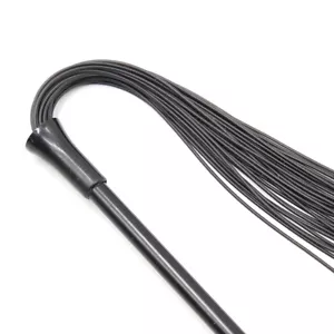 Silicone Whip Racing Riding Crop Party Queen Black Horse Riding Whip- - Picture 1 of 6