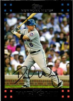 2007 Topps #260 David Wright - Image 1 of 2