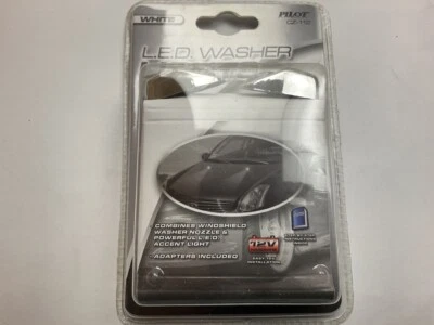 Pilot CZ-112 Windshield Washer Spray Nozzle & Powerful LED Accent Light, 12 V - Image 1 of 4