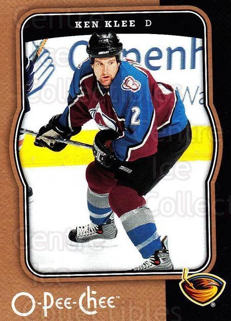 2007-08 O-Pee-Chee #21 Ken Klee - Image 1 of 1