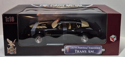 1979 Pontiac Firebird Trans Am Road Signature Yat Ming Diecast 1:18 Car - Black - Image 1 of 4