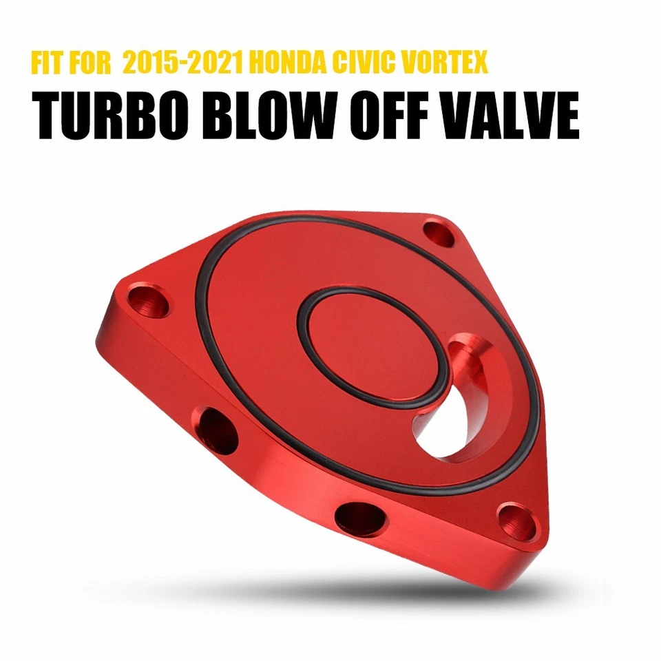 Espaciador de placa de válvula de soplado Fit 18-2021 Honda Accord Turbo BOV 1,5T cupé Billet Foto 1 de 4