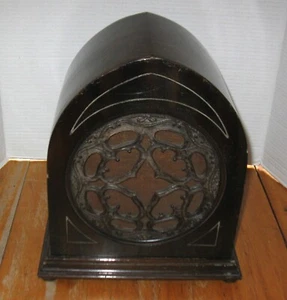 Vtg Radio Speaker Wood Cathedral Cabinet 1920’s Speaker coil 850 OHM FREE SHIP - Picture 1 of 7