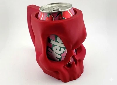 Mad Skull держатель банки с газировкой - несколько цветов в наличии - Изображение 1 из 2