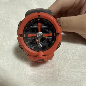 G-Shock GA-500P Orange Digital Watch Used, Good Condition, Battery Included - Picture 1 of 1