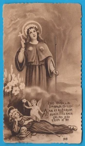 S. Rosalia Preghiera EB 315 santino holy card image pieuse heilige karte MA1352 - Picture 1 of 2