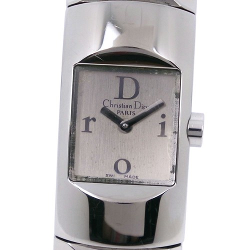 Dior Diorific Orologi D102 100 Quadrante Argento Acciaio Inox Quarzo Analogico di...