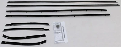 Kit de barrido de ventana de fieltro resistente al clima para Mercury Cougar Cyclone 1967-1968 techo rígido Foto 1 de 4