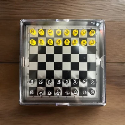 Modern Expressions Mini Magnetic Chess Set 4x4 Board With 32 Pieces - Image 1 of 2