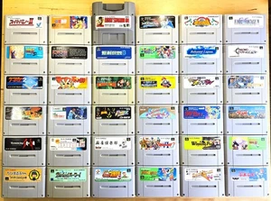 Lot 36 SFC Cartridge Wholesale Nintendo Super Famicom SNES Japan Game JUNK #01 - Picture 1 of 5