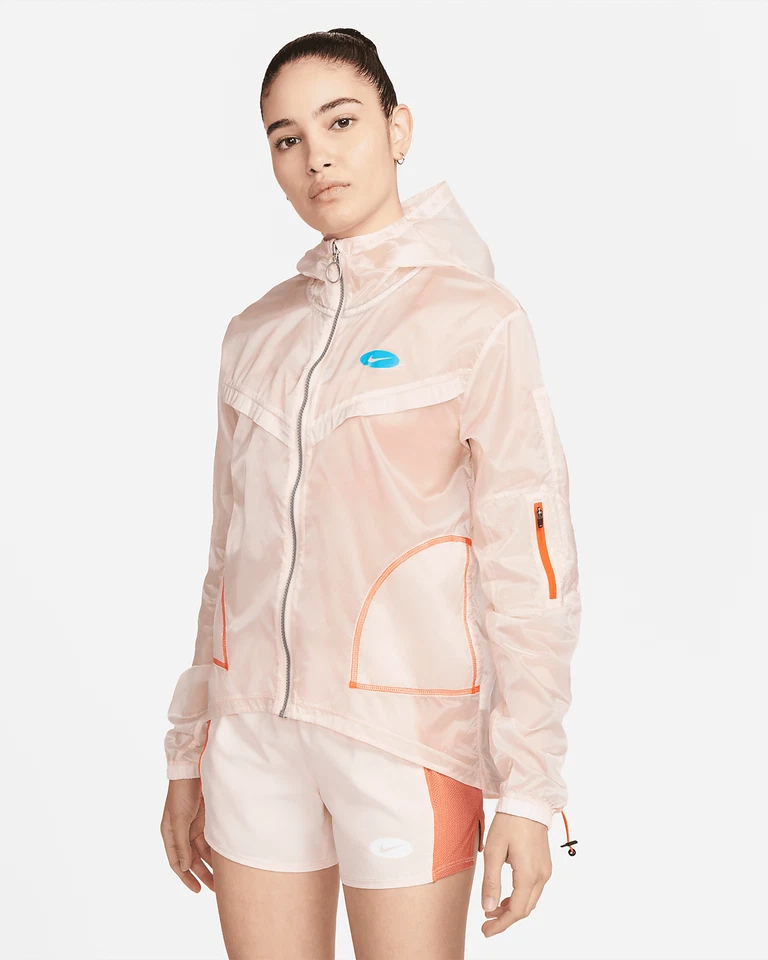 Nike Sportswear Women Icon Woven Jacket DM6295-010 Sz Small