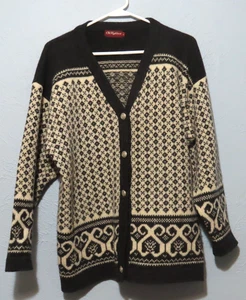 Lesen Vintage Old Highland True Outdoor Wear Herren L reine Wolle Strickjacke Pullover - Bild 1 von 7