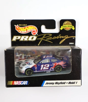 VTG 1997 Team Hotwheels Pro Racing NASCAR Jeremy Mayfield Mobil1 1/64 Diecast - Image 1 of 4