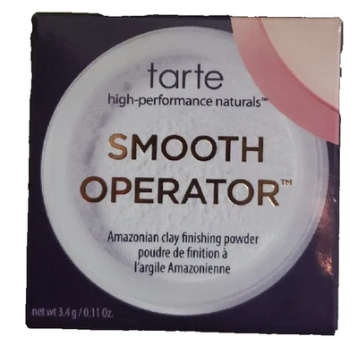 Pó de acabamento solto TARTE SMOOTH OPERADOR "Amazonian Clay" 3,4 g tamanho viagem novo na caixa - Imagem 1 de 2