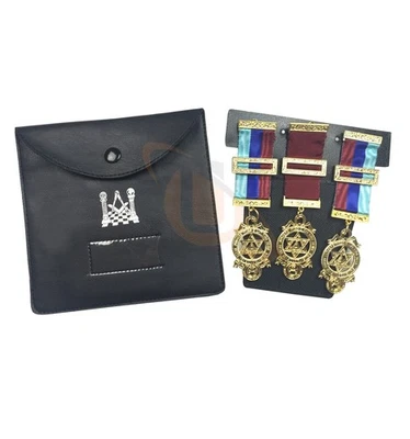 Masonic Regalia Pocket Jewel Holder / Wallet masonic carry case MC050 - Image 1 of 4