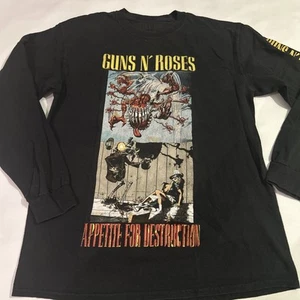 Guns N' Roses Appetite For Destruction Banned Album Art Long Sleeve Shirt Size M - Picture 1 of 8
