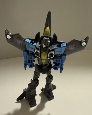 Hasbro Transformers EarthSpark Warrior Skywarp Action Figure 5” - Image 1 of 4