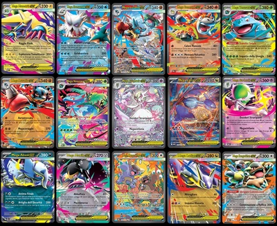 Lotto 100 carte Pokémon in italiano, TUTTE DIVERSE + ULTRA RARE + REVERSE/HOLO - Immagine 1 di 4