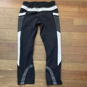 Lululemon  Black  With Pockets Yoga Pants Leggings 21” Women 4 - Imagen 1 de 1